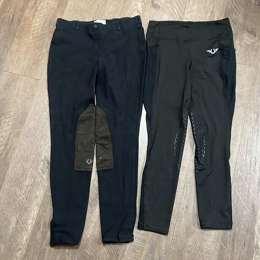 Tuff Rider equestrian pants set of 2 medium / 30 size